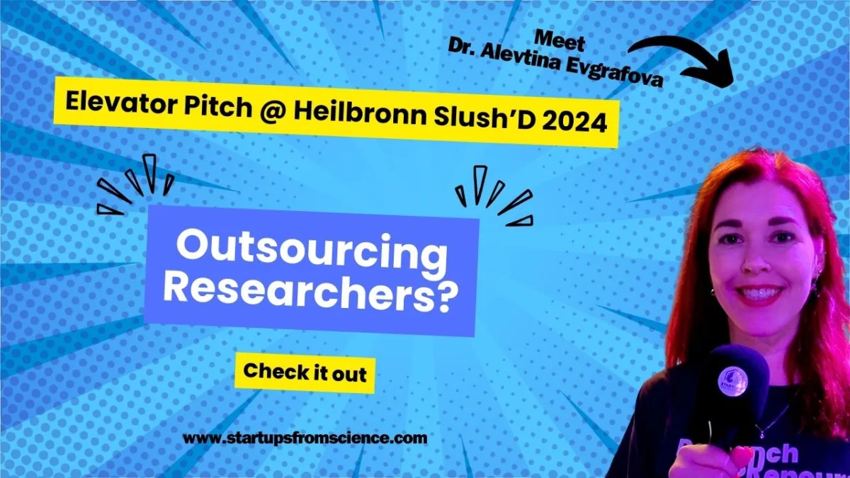 AI-Driven Platform Revolutionizes R&D Collaboration | Pitch at Heilbronn Slush’D 2024!